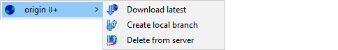 Remote only actions